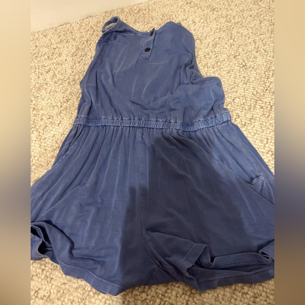 Blue Romper